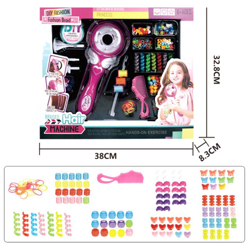 Automatic Hair Braiding Tool Electric Hair Braider Girls DIY Play House Toy Fashionable Hair Styling Twister Maker Kit