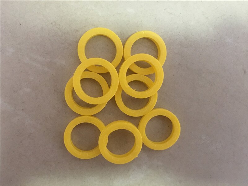 20pcs Random Hollow Multi Color Rubber Soft Key Locks Keys Cap Key Covers Topper Keyring: 6