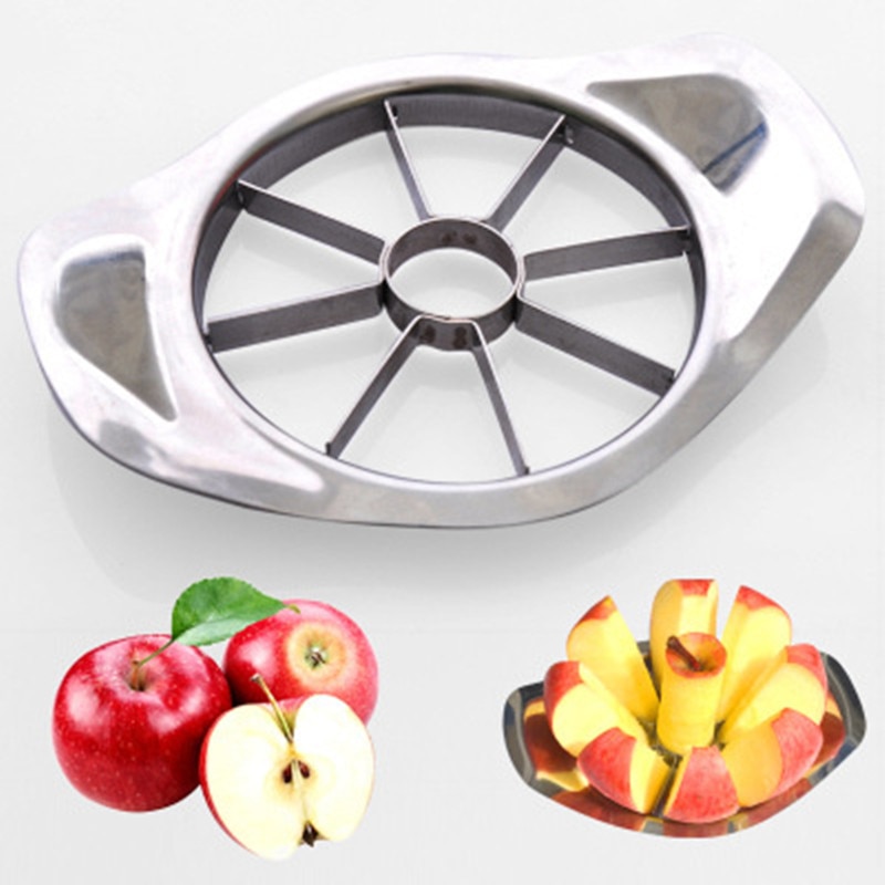 1Pc Keuken Gadgets Rvs Apple Cutter Slicer Groente Fruit Gereedschap Apple Easy Cut Slicer Cutter Keuken Accessoires