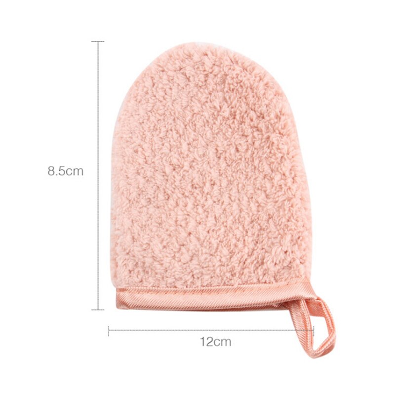 1pc/2 stk magisk ansigtshåndklæde makeup-fjerner rensehandske genanvendelig fiber kvinde ansigtsklud ansigtspleje værktøj tilfældig farve