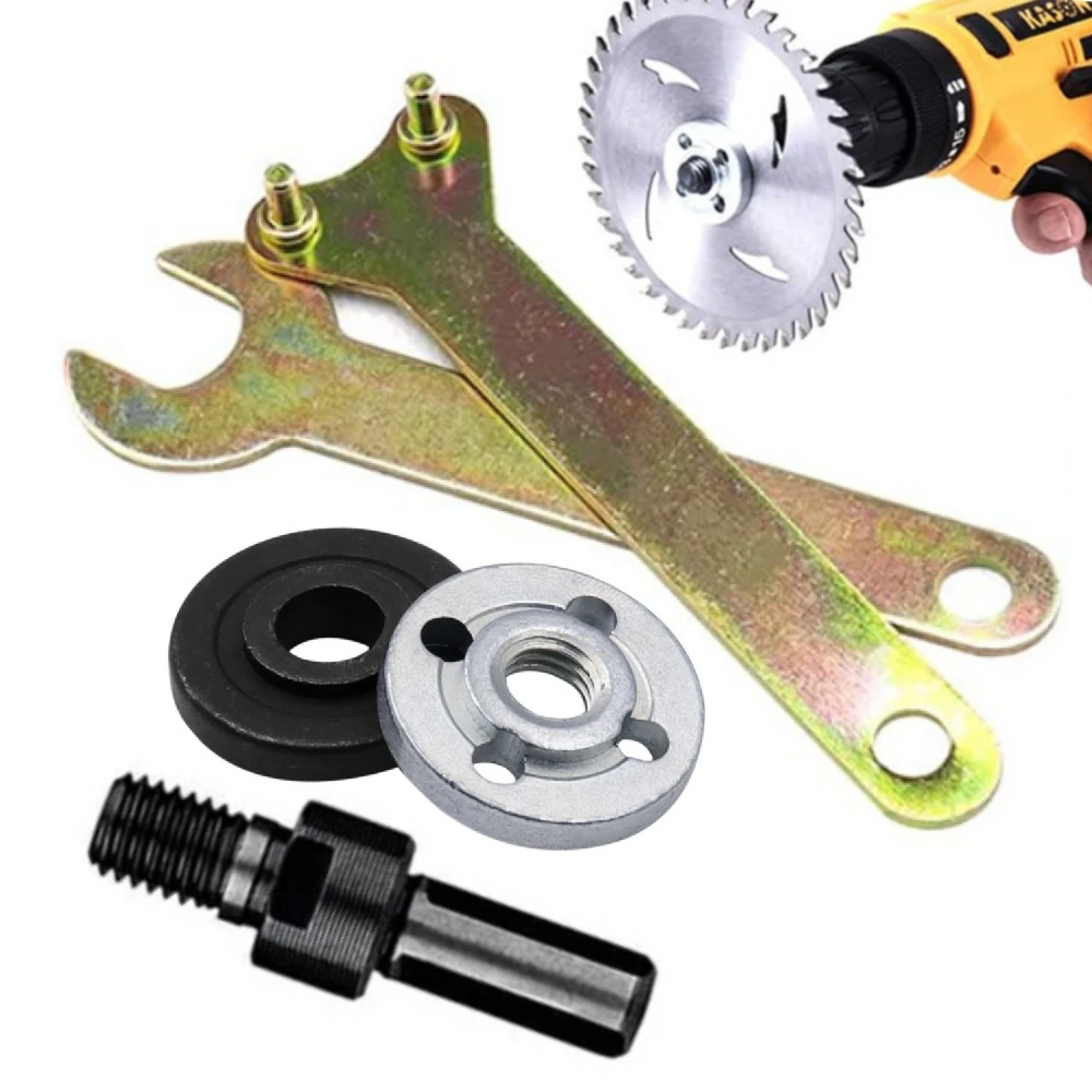 10mm Bohrmaschine Umwandlung Winkelschleifer Pleuel für Trennscheibe Polierscheibe Metall Griff Halfter Adapter