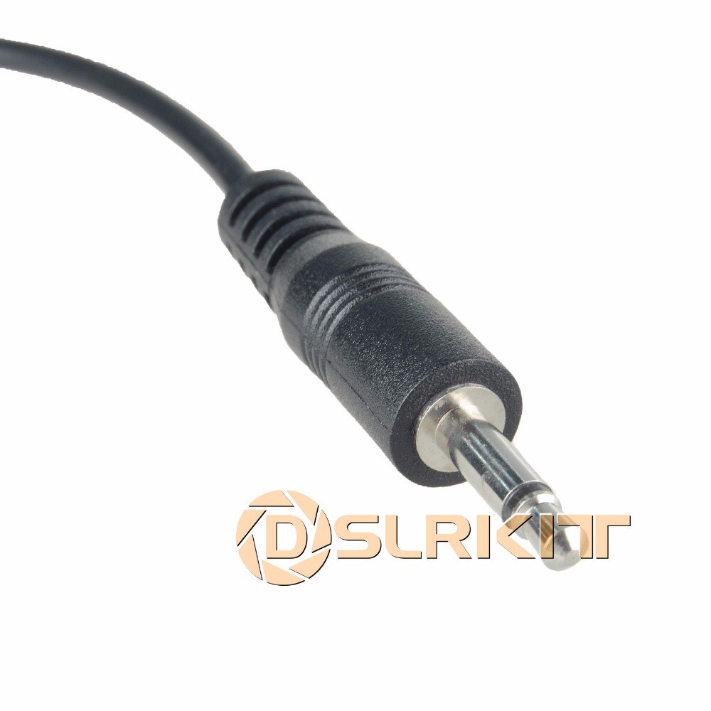 PC Female to 3.5mm Male FLASH Sync Cable Cord for Studio Flash