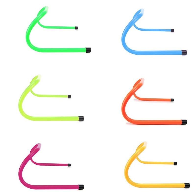 Voetbal training horden barrière frame voetbal training barrière voor springen rennen gevoelige voetbal snelheid mini horde verwijderbaar