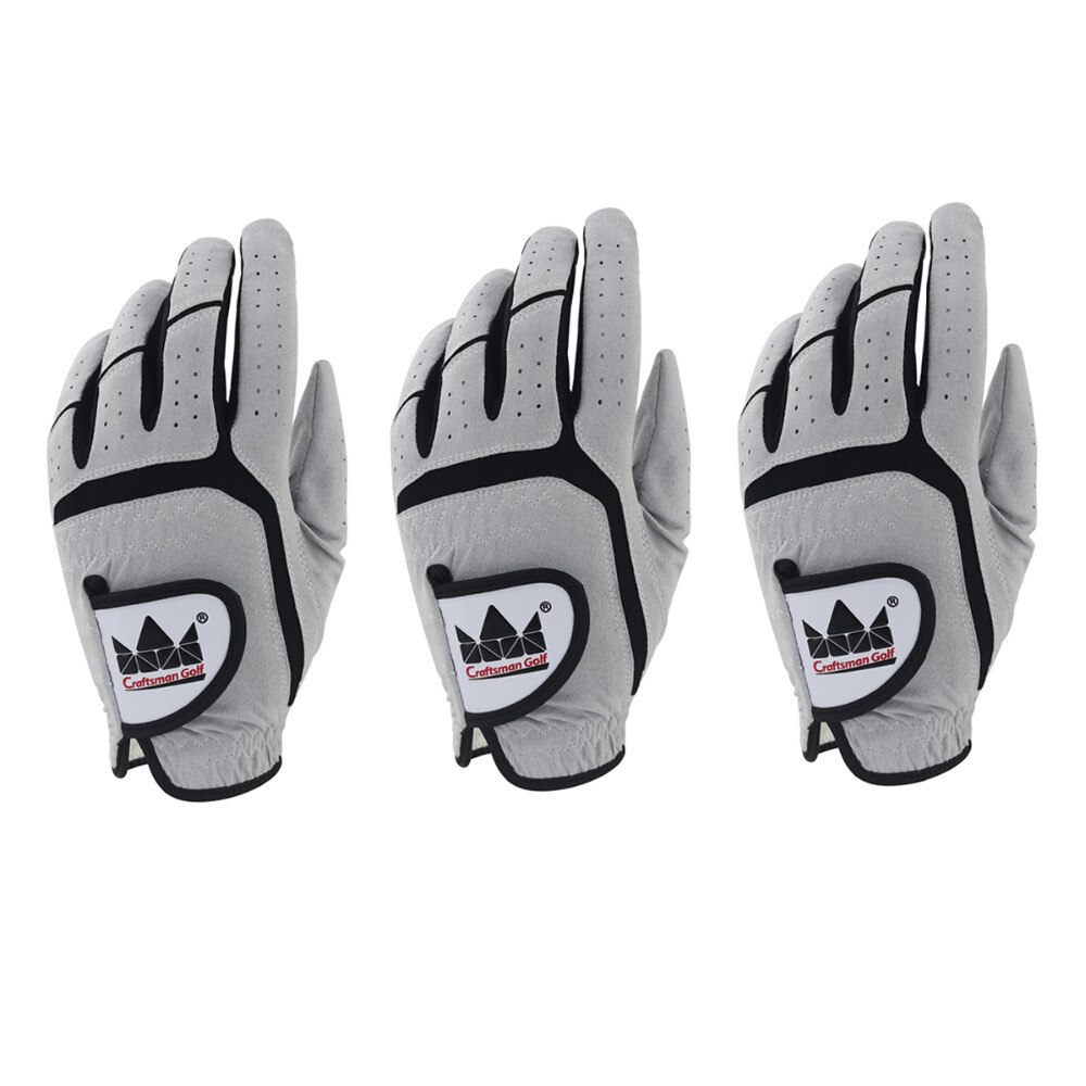 Golf Handschuhe Kadett Medium Large XL Super Komfort Links Hand für Righties 3-Pack