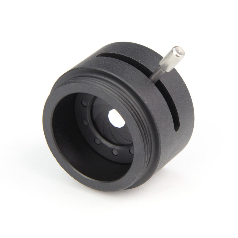 C Mount to CS Mount Camera Lens Module Adapter Ring with Adjustable Aperture 1-12mm Iris Diaphragm