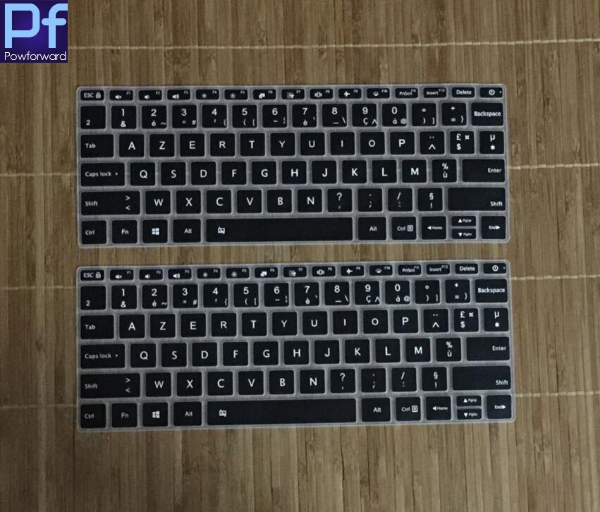 Clavier français azerty Silicone clavier couverture peau protecteur pour Xiao mi ordinateur portable Pro 15 15.6 Air 13 13.3 12 12.5 Franch