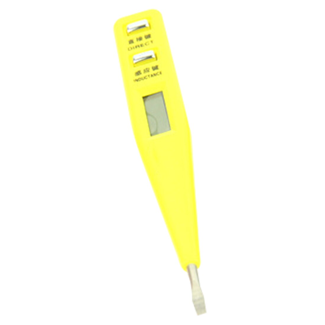 Elektrisk indikator spänningsdetektor sensor tester penna ac  dc 12-220v lcd display multifunktion spänningstest penna slumpmässig färg