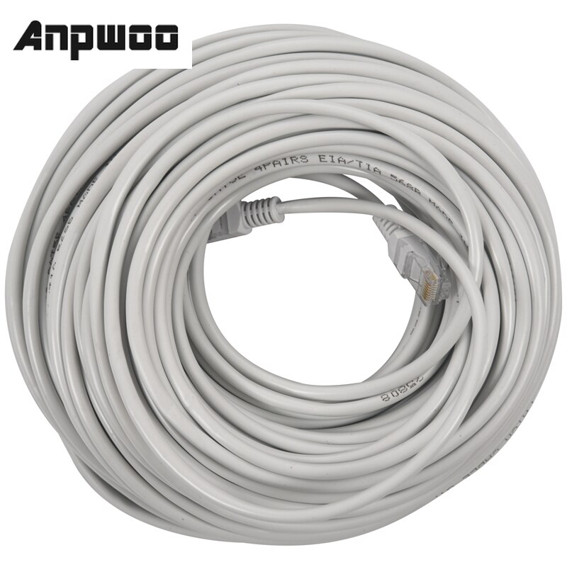 ANPWOO CAT5 Shielded Ethernet Cable FTP 30m