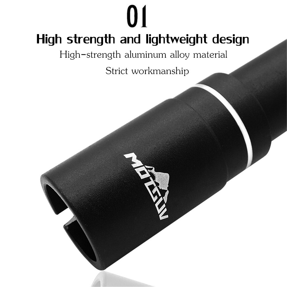 MOTSUV Bicycle Fork Stem Extender Bike 28.6mm Handlebar Rise Up 115/180mm/210mm Adapter Aluminum Alloy Cycling Height Increased