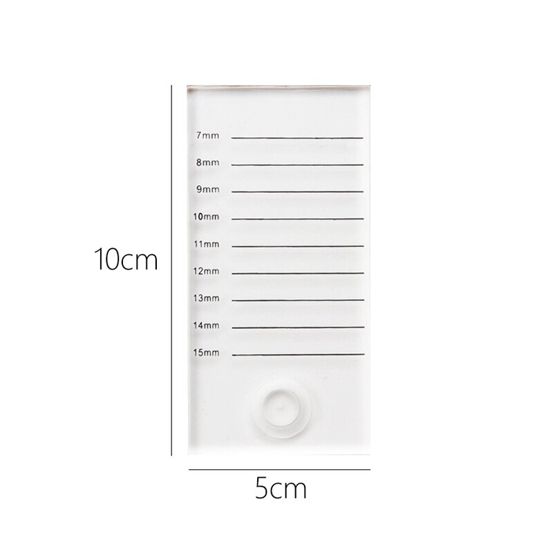 False Eyelash Extension Stand Pad Pallet Lashes Holder Lash Extension Supplies With Tick Mark Blossom Cup Lash Extension Tools: 1Pcs eyelash holder