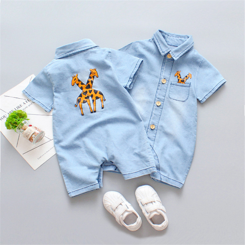 IENENS freundlicher Baby Junge Jumper Mädchen Kleidung Hosen Denim kurze Hose Jeans Overall Kleinkind Kleinkind Overall Neugeborenen Kleidung Trainingsanzüge: 6-9 Monate