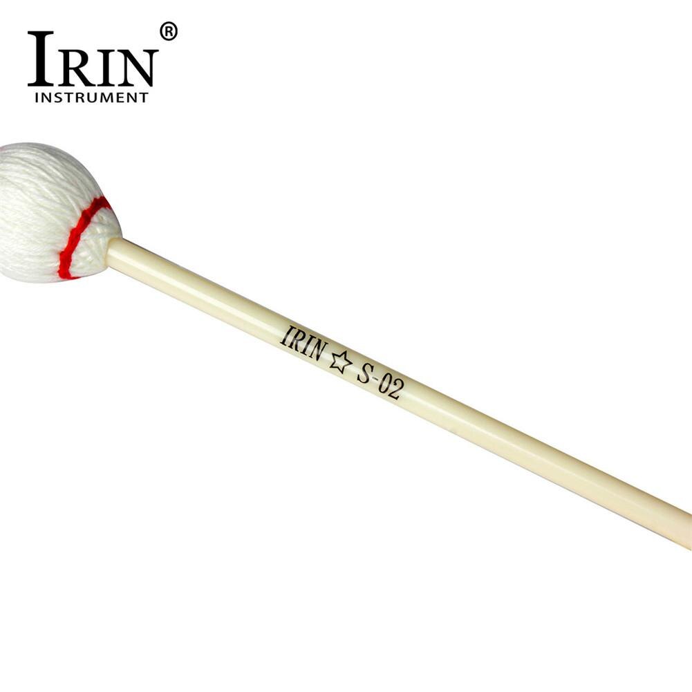 1 paar Hard Rubber Hoofd Marimba Sticks Hamers Xylofoon Piano Hamer Percussie Instrument Accessoires IRIN S-02