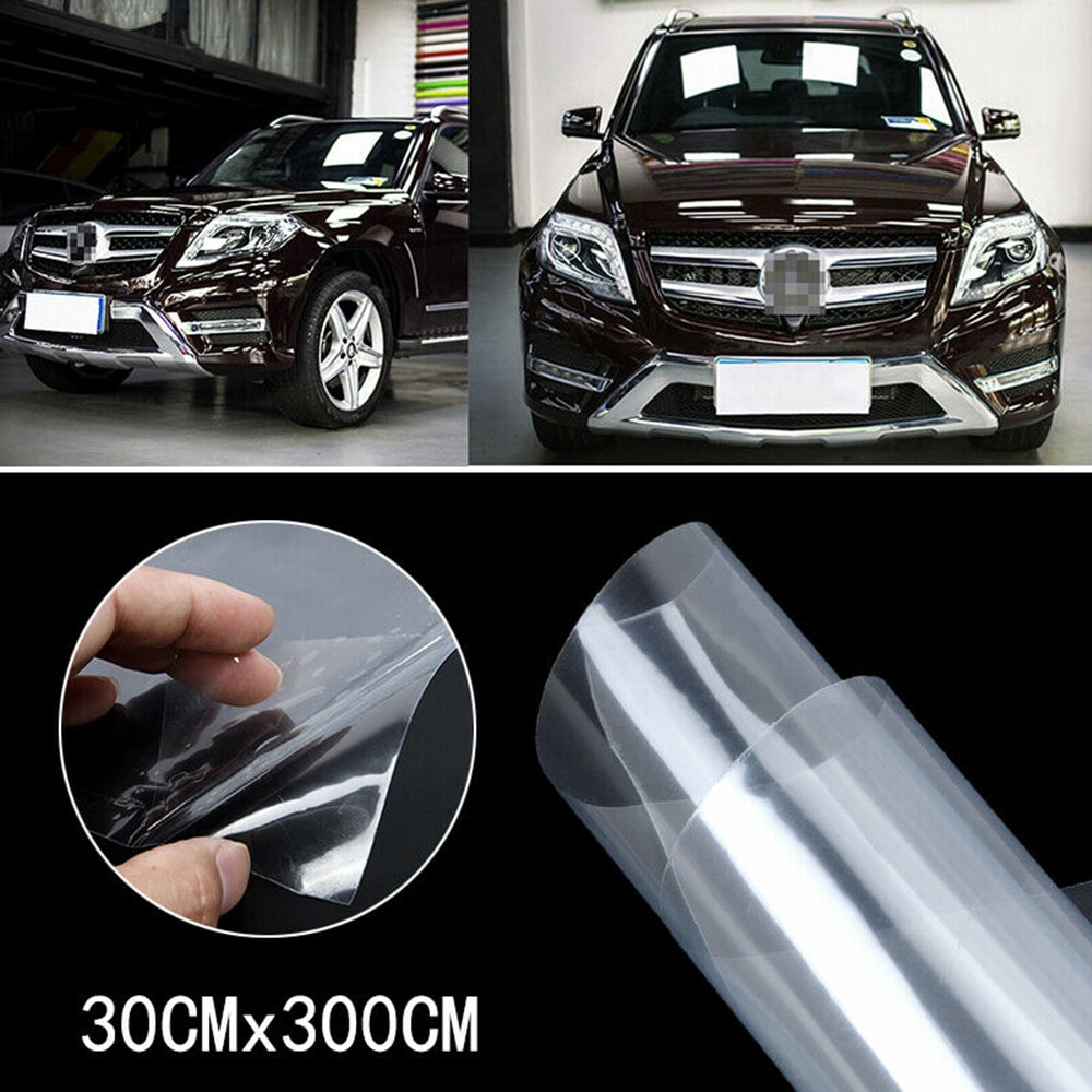 300*30 Cm Auto Cover Clear Transparante Verf Slijtvastheid Car Protection Vinyl Film Wrap Scratch Shield Shell Protector