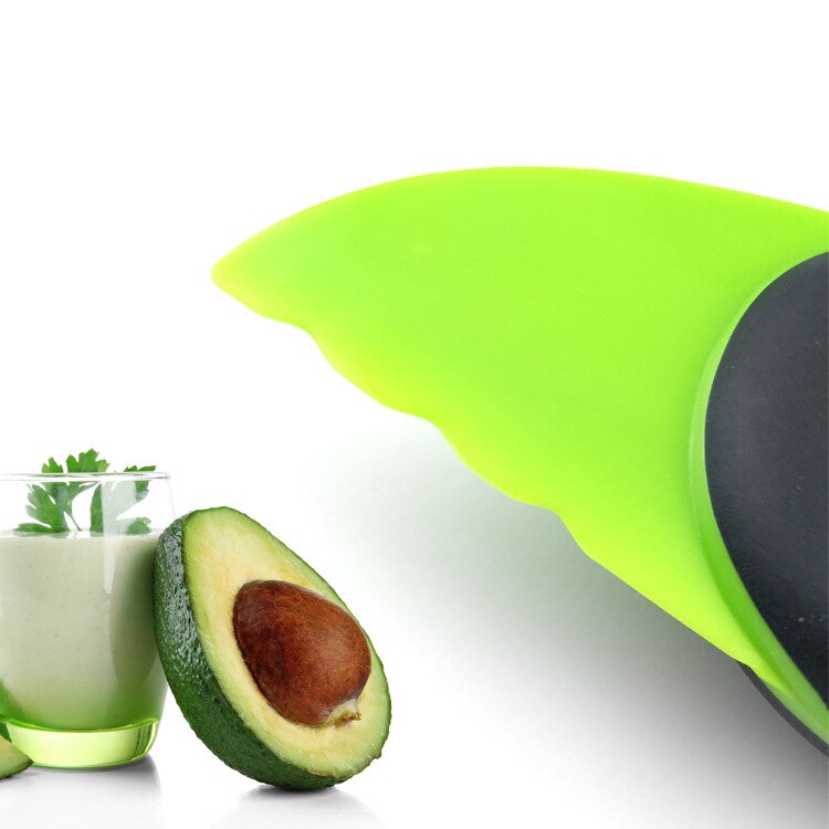 Herramientas de cocina dispositivo para cortar frutas de aguacate cuchillo de manteca de karité separador de pulpa cuchillo de fruta tres en aguacate avión herramientas recién llegado