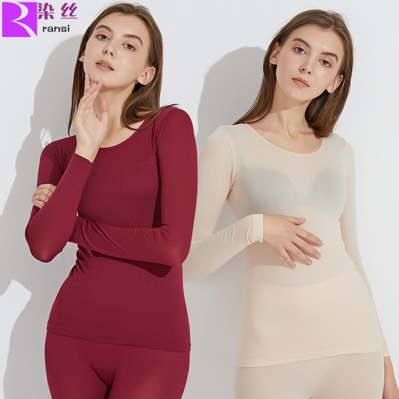 Thermal Set For Women Warm Long Johns Winter Women's Underwear Set Seamless Elastic Thermal Inner Wear Ladies Warm Suit
