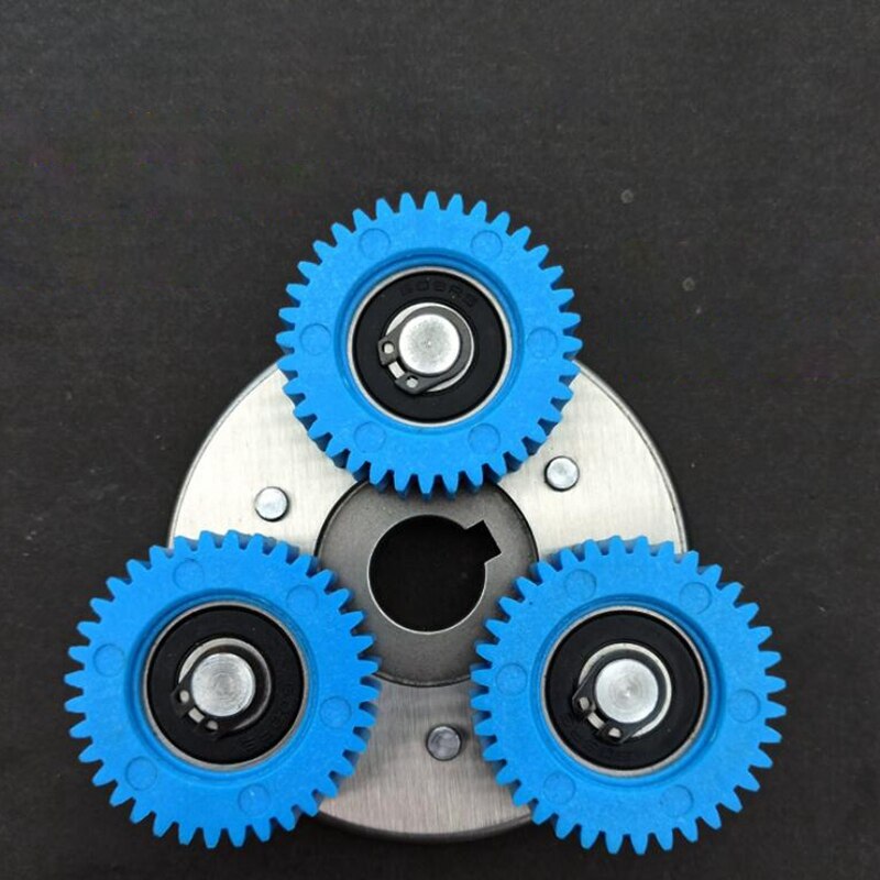 3Pcs 36T Electric Bicycle Wheel Hub Planetary Gears with Bearing Circlips E-Bike for Bafang Motor Mid Motor Accessories