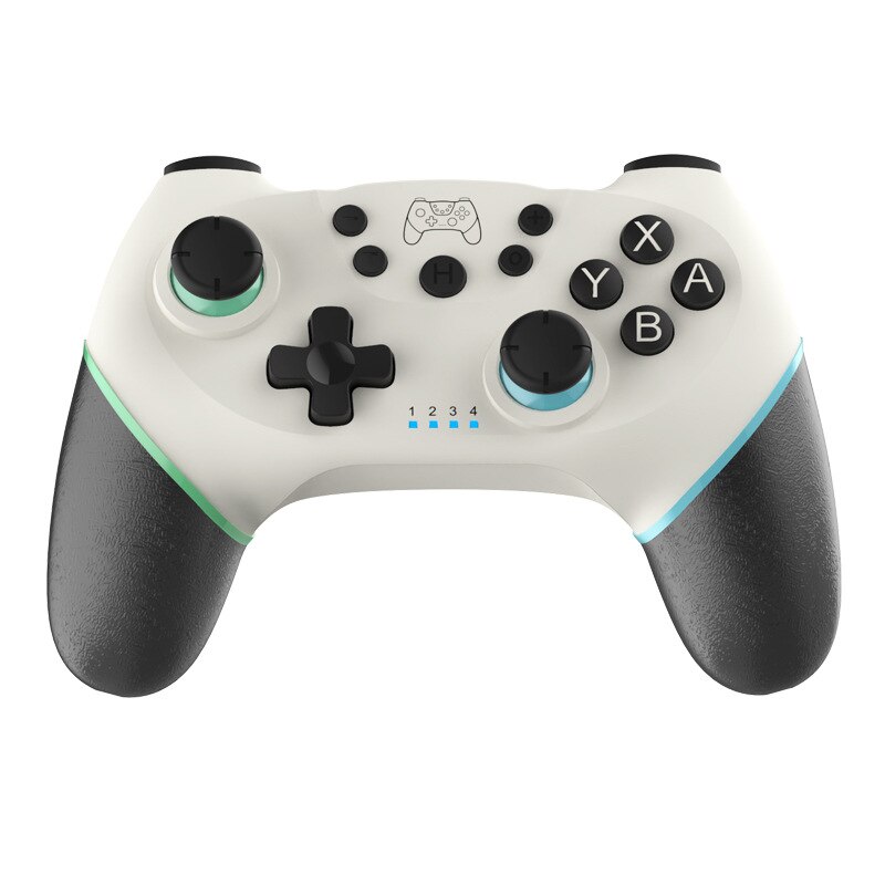 Mando Bluetooth para Nintendo Switch Pro, mando inalámbrico para Nintendo Switch: White