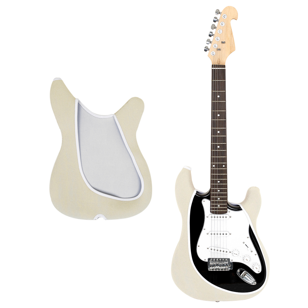 IRIN ST Electric Guitar Dust Cover Protective Thickened Cotton Guitarra Scratch Resistant Cover Guitar Parts & Accessories: Burgundy