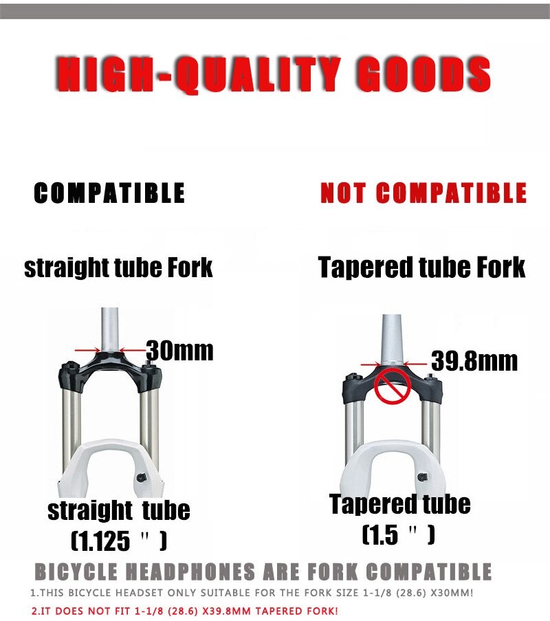 Piñón fijo para bicicleta de montaña MTB MBX, sin rosca, 2 rodamientos, 28,6mm (1, 1/8 "), 34mm, accesorios