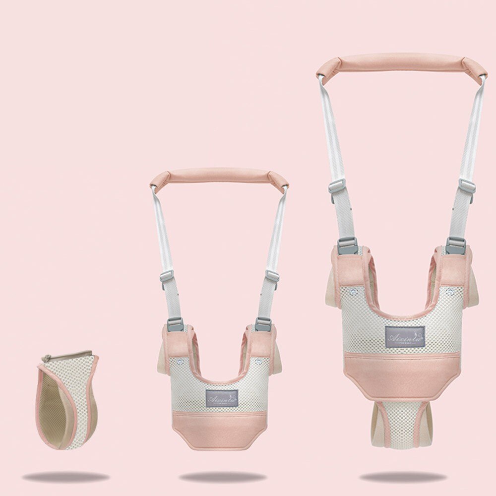 Lapin Amovible Bébé Walker Enfants Réglable Apprendre À Marcher Harnais Bébé Sac À Dos Enfant En Bas Âge À Pied Pratique Harnais De Sécurité: Pink