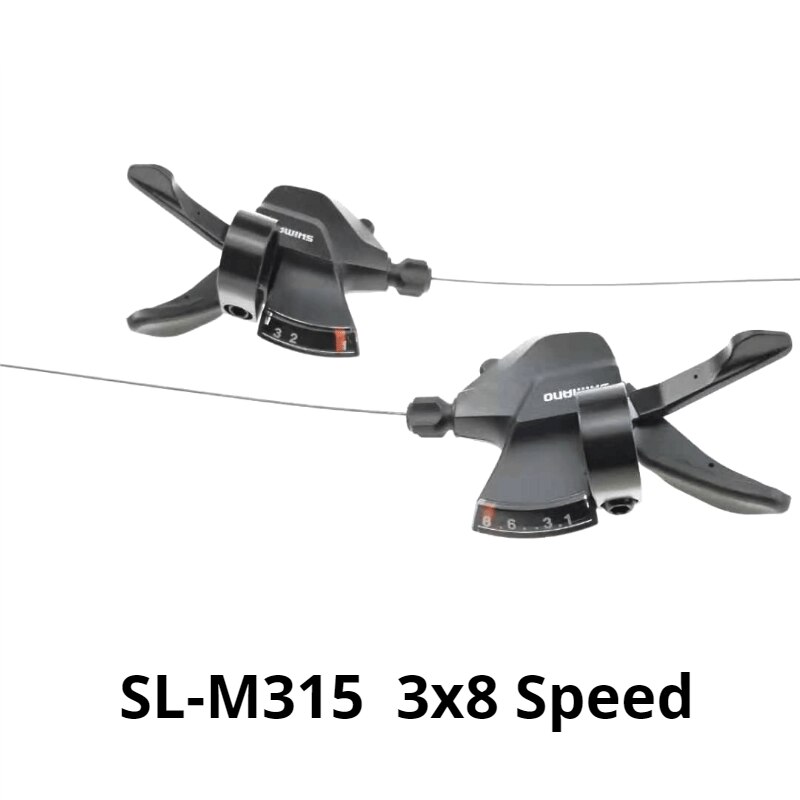 Altus sl -m315 2 x 7 2 x 8 3 x 8 3 x 7 14 16 21 24 hastighed shifter trigger sæt rapidfire plus m / shifter kabel opdatering fra  m310: Sl -m315-24s