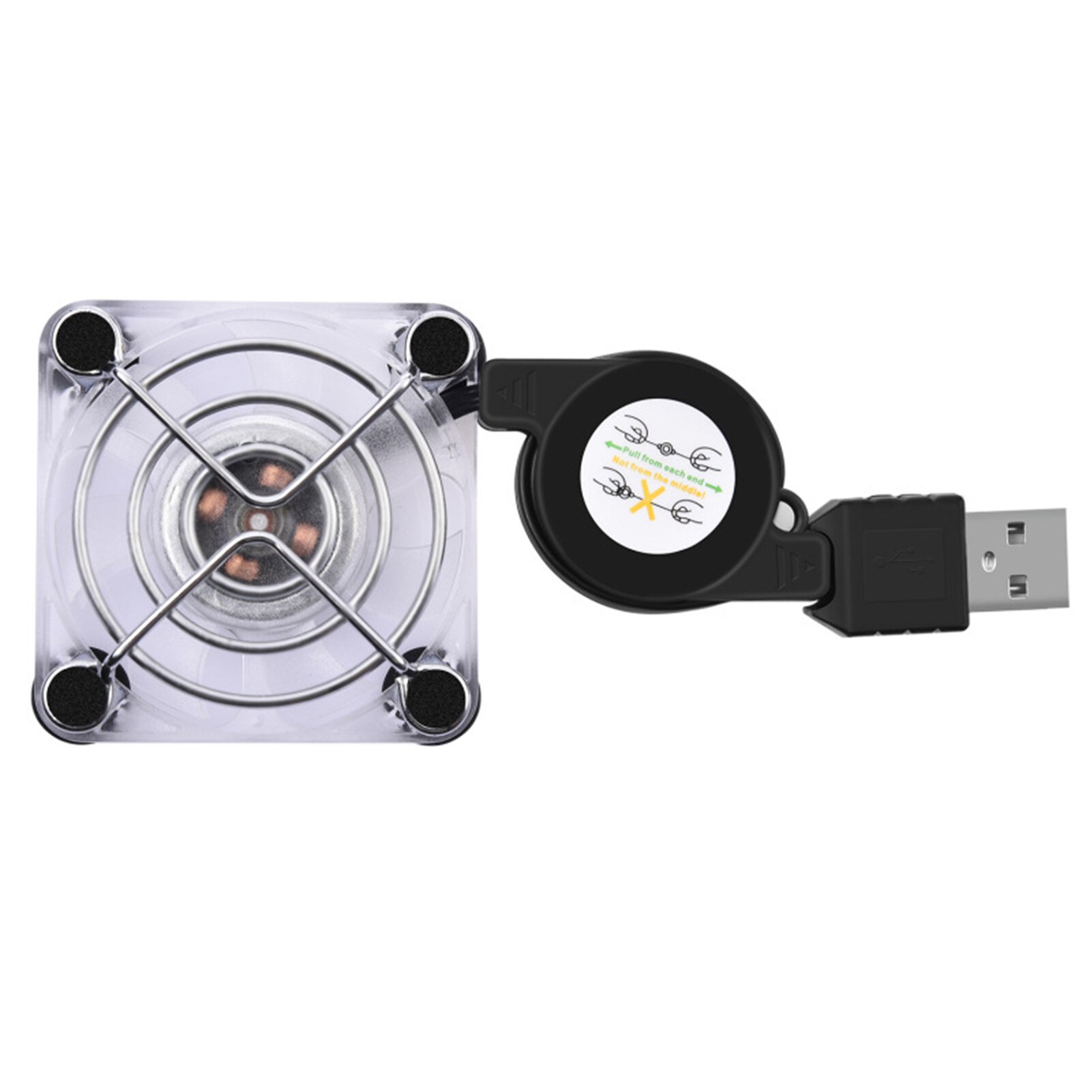 USB Charging Universal Mobile Phone Cooling Fan Accessories Game Removable Suction Cup Portable Home Mini Tablet Blue Light: 2