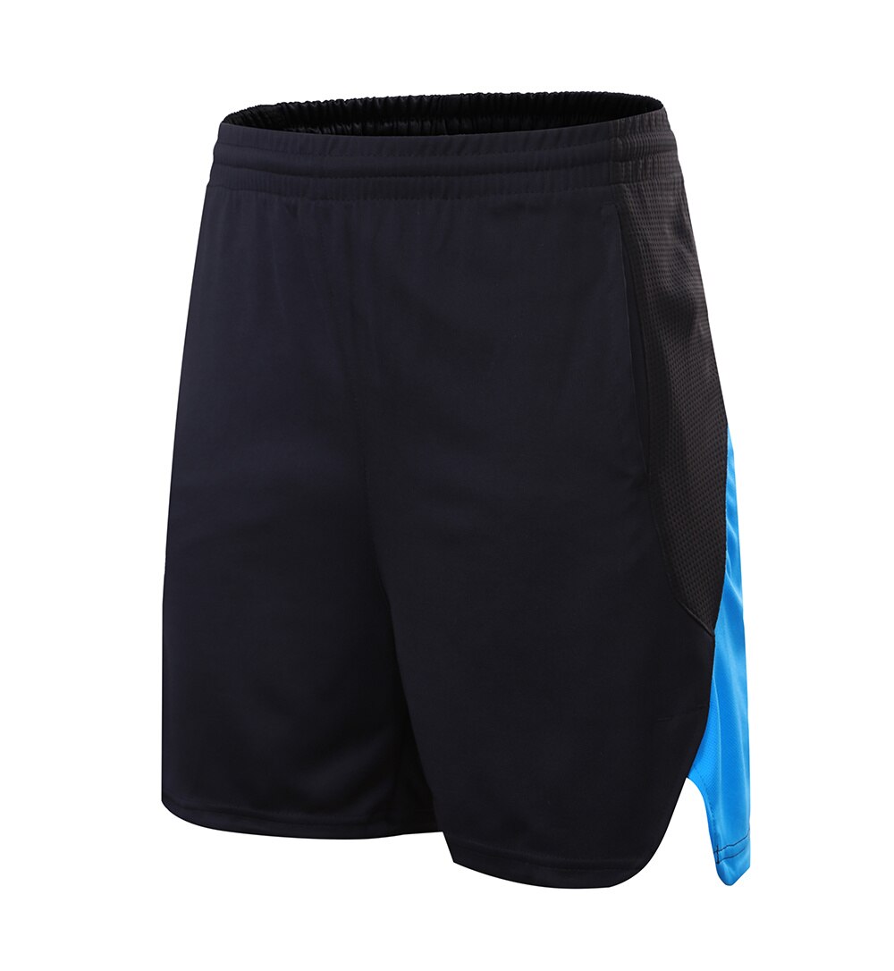 Nowy tenis stołowy szorty męskie lub damskie, tenis szorty, spodenki sportowe 602: Black BLUE / M