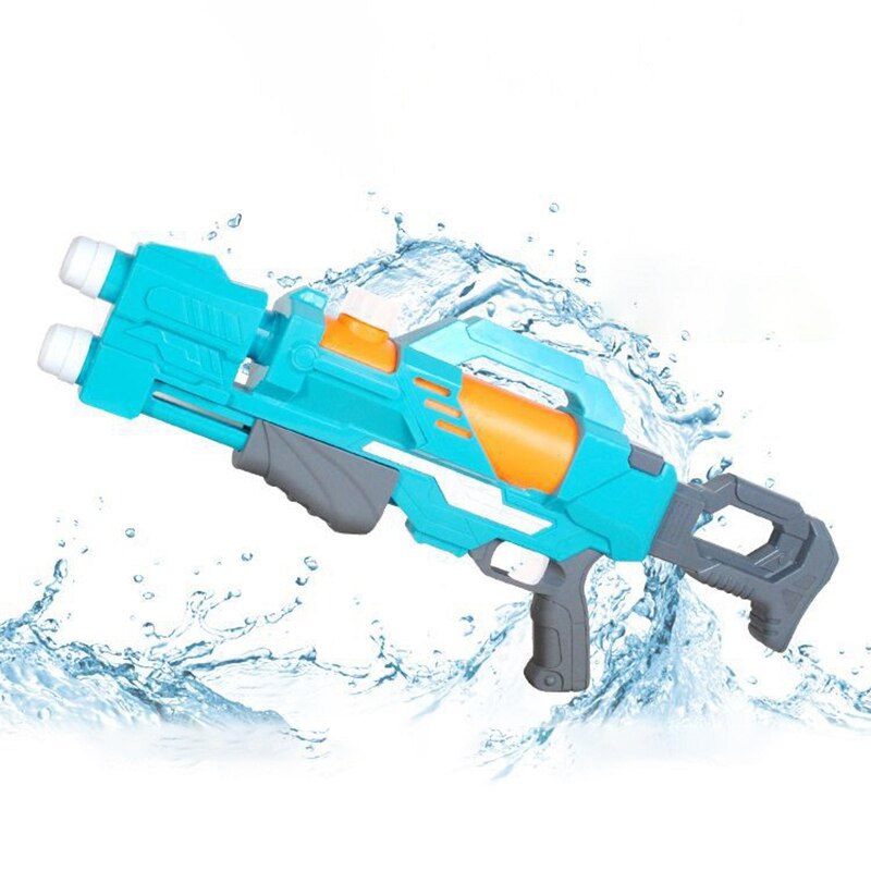 Doppel Düse Pull-Out kinder Wasser Spray Spielzeug Sommer Strand Spielen Wasser Hochdruck Pumpe Kunststoff Wasser Spray spielzeug