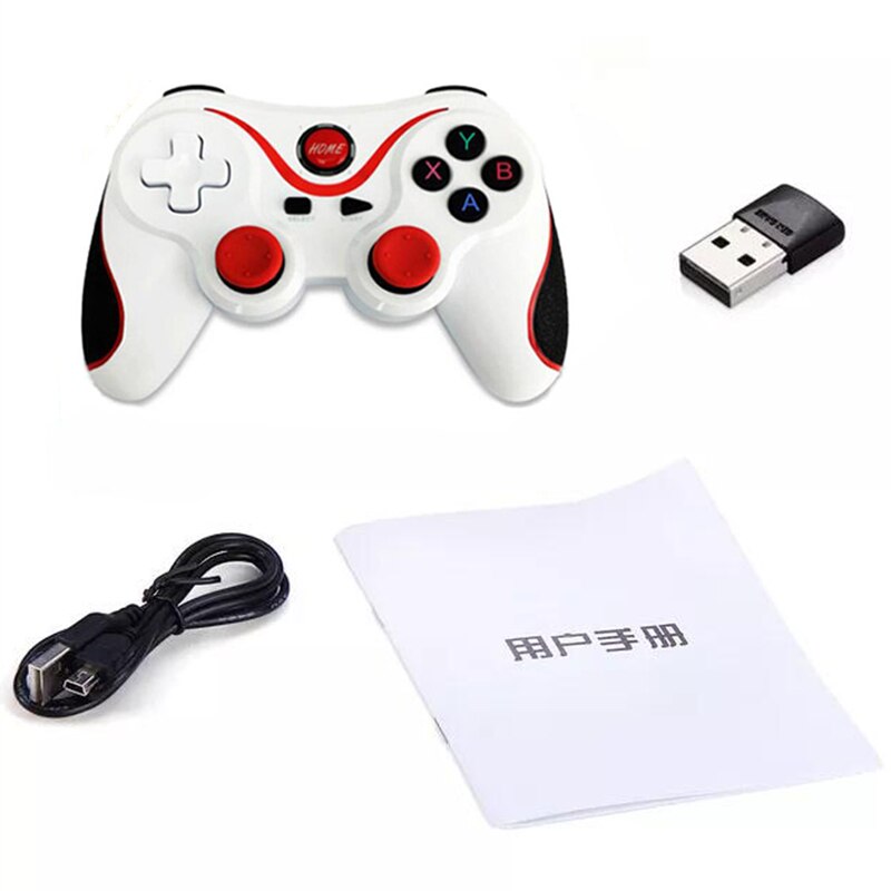 Terios X3 Draadloze Bluetooth Gamepad Joystick Voor Android Smartphone Tablet Remote Controller Zwart Wit Kleur: W Type 3