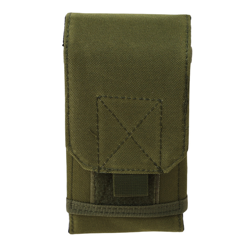 Outdoor Camouflage Hüft tasche Telefon halter Sport Gürtel tasche Fall wasserdichte Nylon Sport Jagd Camo Taschen im Rucksack: grüne farbe
