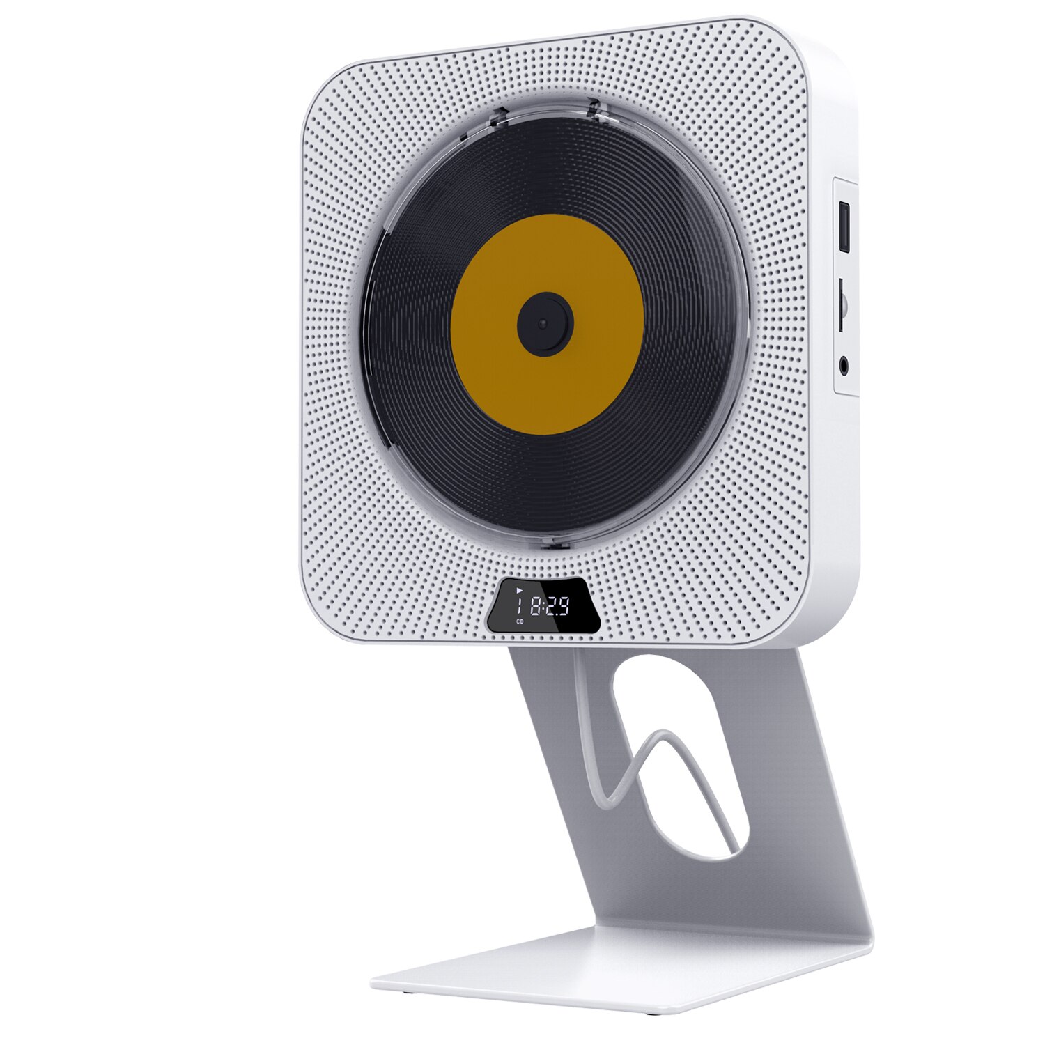 Wandmontage Cd Surround Sound Fm Radio Bluetooth Usb MP3 Disk Draagbare Muziekspeler Afstandsbediening Stereo Speaker