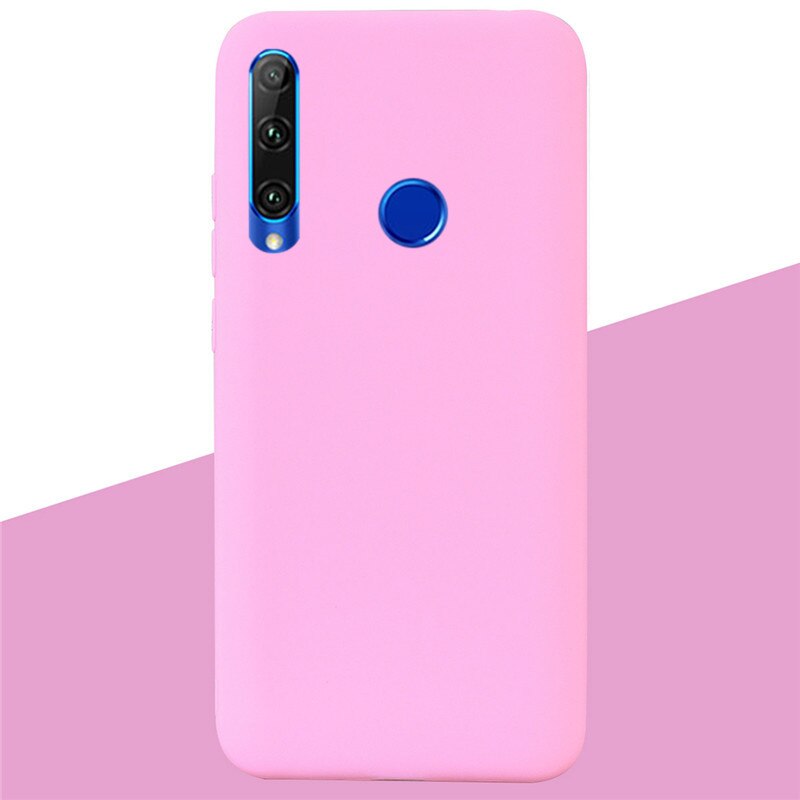 Für Honor 10i Fall Honor 10i HRY-LX1T Fall Silicon Tpu Zurück Abdeckung Telefon Fall Für Huawei Ehre 10i Honor10i 10 ich 6,21 Abdeckung Coque: 4 Dark Pink