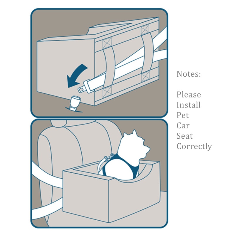 Alwaysme Hond Booster Autostoeltjes Verwijderbare En Wasbare Hoes Gemakkelijker Te Reinigen Voor Hond En Katten