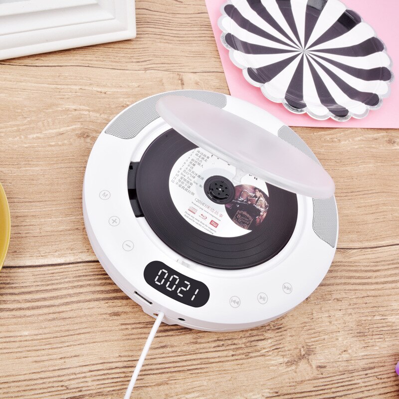 Wall Mounted Cd Player Home Player Surround Sound Fm Radio Bluetooth Usb Easy To Carry Remote Control Play Music Cd Player