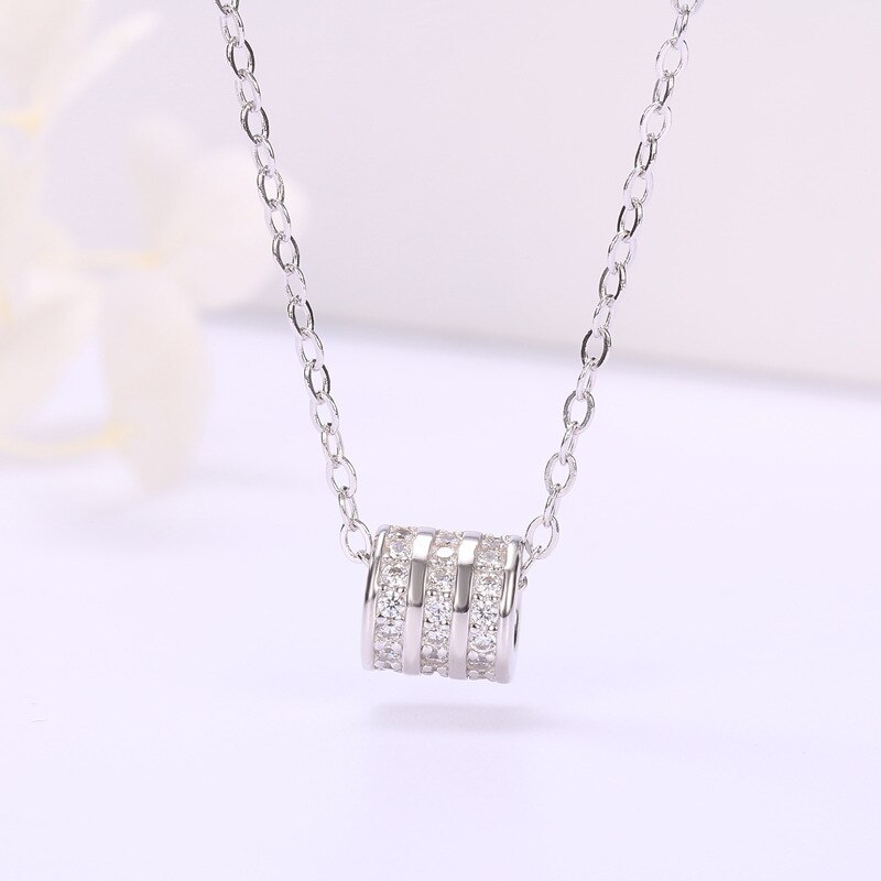Sodrov 925 sterling silver spin colar s925 feminino personalidade clássica jóias finas para mulher