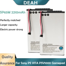 3.7V 2210Mah SP65M Li-Ion Oplaadbare Batterij Voor Sony PSV1000 Ps Vita Psv 1000 PCH-1001 PCH-1101 Gamepad Vervangende Batterij