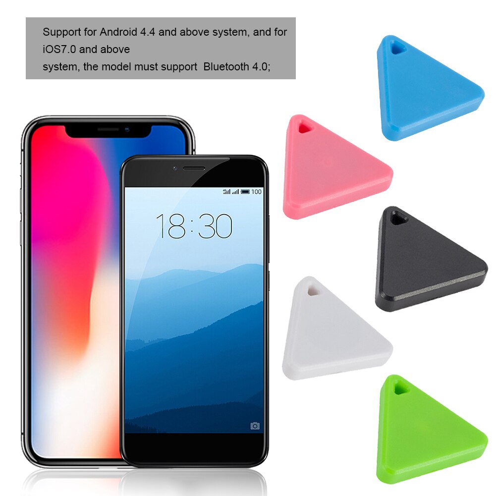 Mini Bluetooth Tracker Bag Wallet Key Pet Anti-lost Smart Finder Locator Alarm