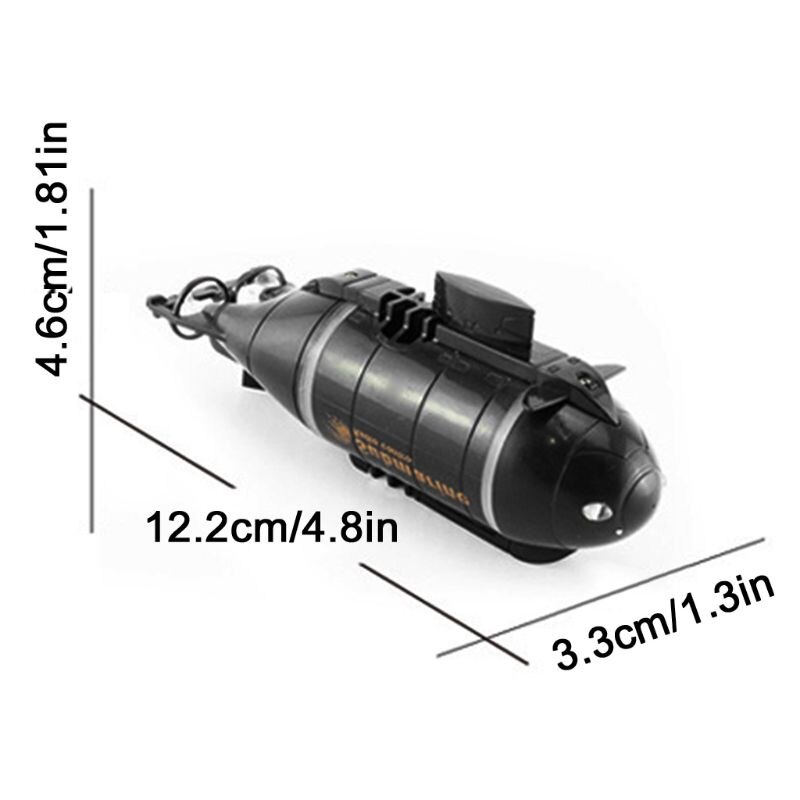 Electric Simulation Model Toy Intelligent Induction Six Way Nuclear Submarine Q22D