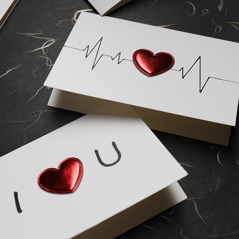 Tarjetas de del Día de San Valentín, tarjeta postal de amor, invitación de boda, tarjetas de felicitación, aniversario para ella, tarjeta de del Día de San Valentín