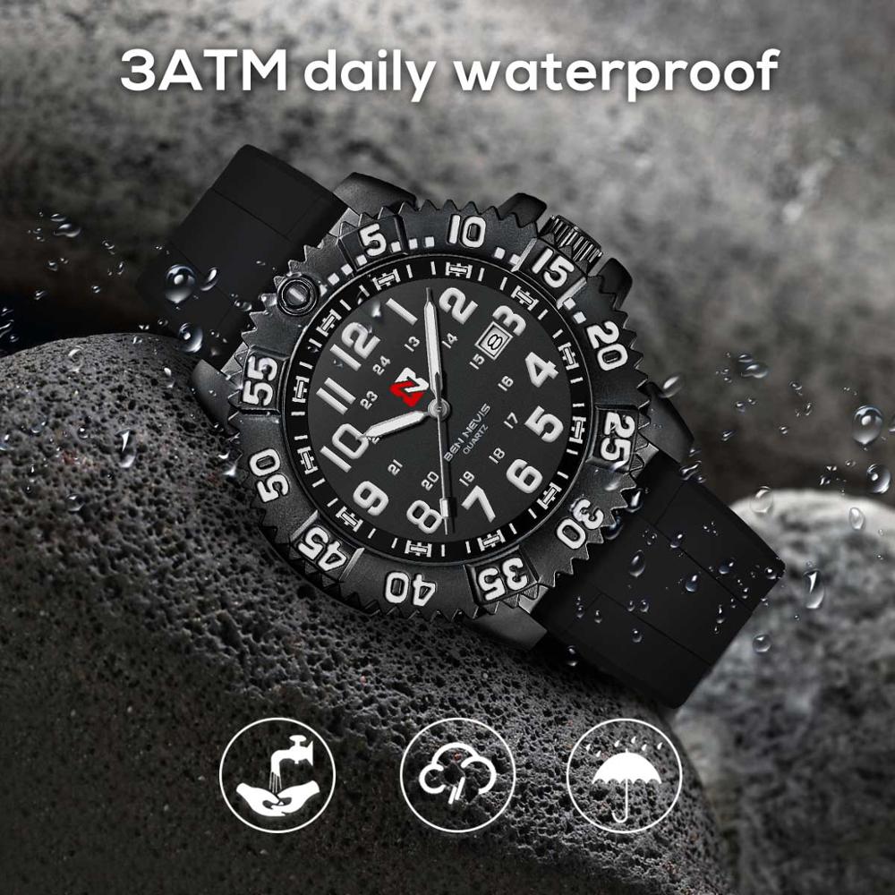 Army Horloges Top Luxe Waterdicht Auto Datum Mannelijke Sport Quartz Horloges Mannen Relogio Masculino