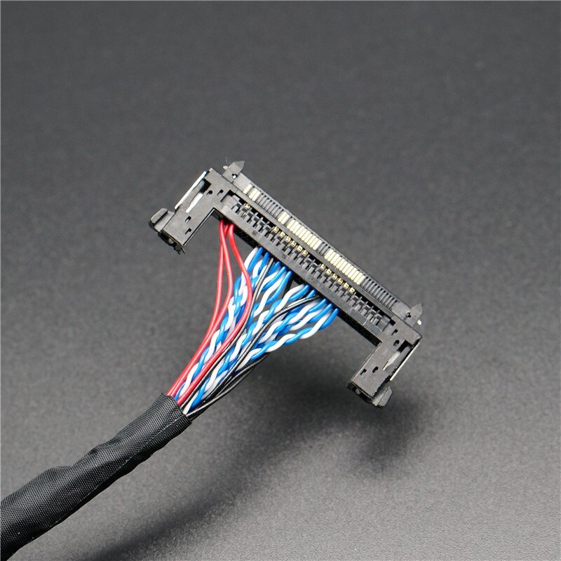 TKDMR TV/LCD/LED Screen Tester Tool 14pcs/lot Screen Lines Lcd Panel Lampara Test Cables Support 7-55 Inch LVDS Interface