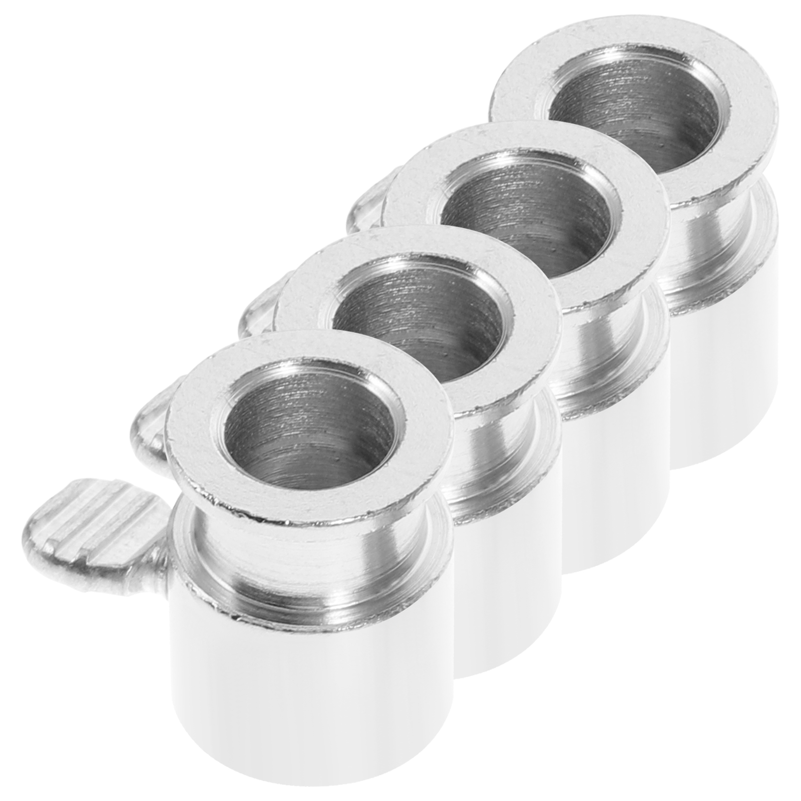 Fourchette à poulet électrique en fer, manchons de limite de gril de Barbecue, outil de Barbecue Durable, accessoires de four à gaz, collier d'arrêt de gril rotatif 4 pièces