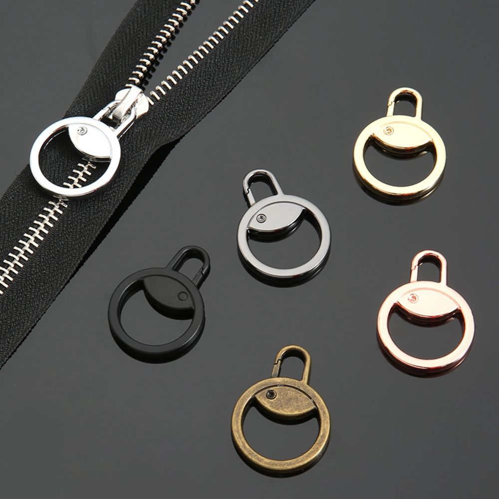 Tirette métallique amovible pour réparation de vêtements, sac à manteau, doudoune, pendentif, accessoires de voyage, 1 pièce