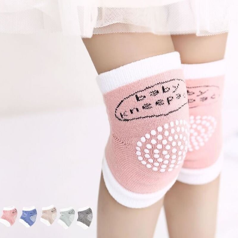 Herfst En Winter Kinderen Kniebeschermers Katoen Antislip Baby Kniebeschermers Sport Baby Kruipen Kniebeschermers