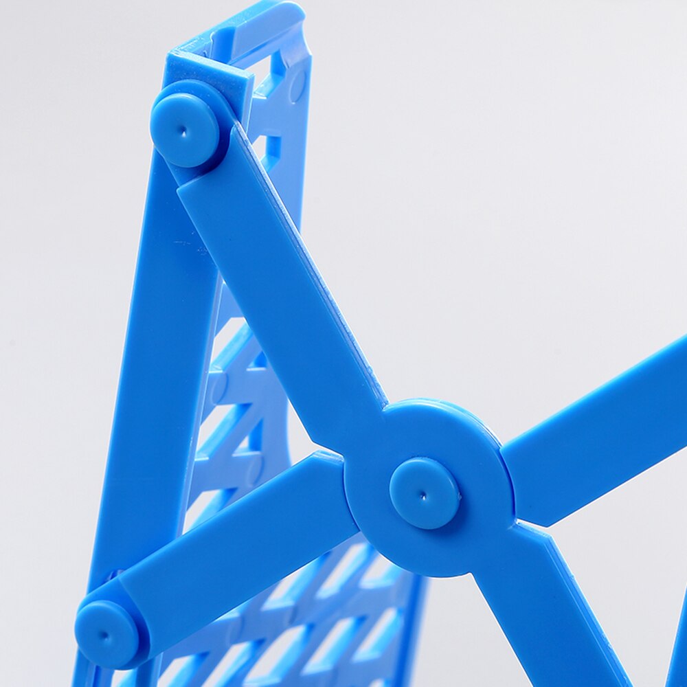 3 Layers Hollow Retractable Folding Storage Box File Magazine Racks Tray Book Stand Desk Organizer Office Stationery Bookends