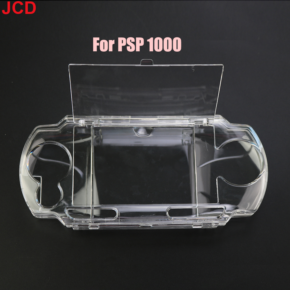 JCD 1 pièces coque de protection rigide transparente en cristal pour PsVita Psv PSP 1000 2000 3000 coque de protection complète du corps