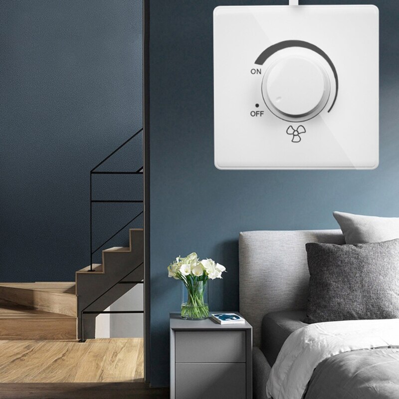 86 Type Plafond Fan Aanpassing Traploze Snelheidsregelaar Muur Dimmer 220V 10A 19QE