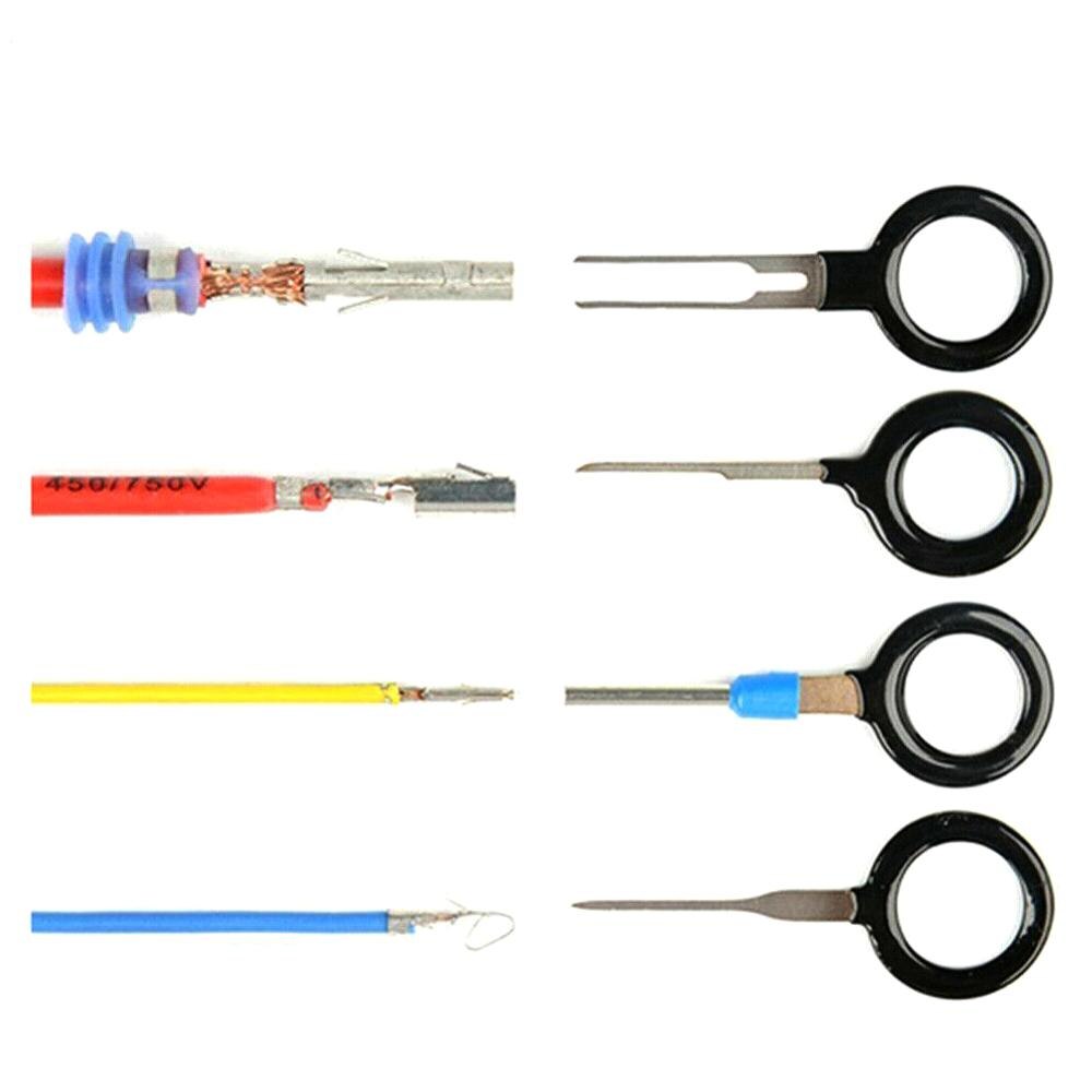 41PCS Car Wire Terminal Removal Electrical Wiring Crimp Connector Pin Kit Repair Tools