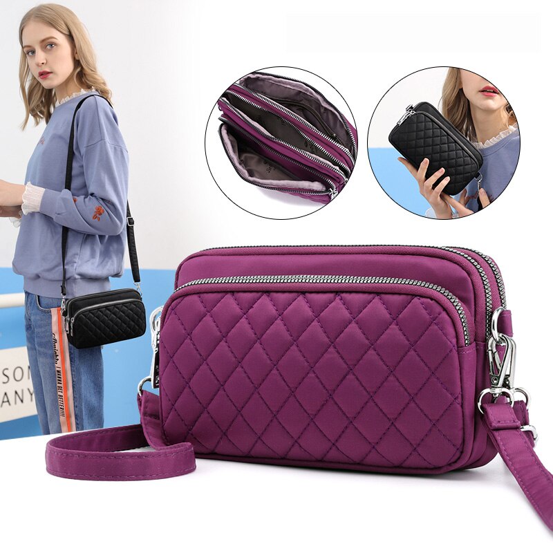 Mode Waterdichte Nylon Vrouwen Messenger Bags Kleine Vrouwelijke Schoudertas Dames Crossbody Tassen Handtassen Mini Tas