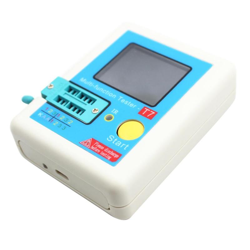 Originele Transistor Tester Tft Diode Triode Capaciteit Meter Lcr Esr Meter Npn Mosfet Ir Multifunctionele Tester Tool